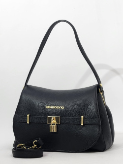 Сэтчел Di Gregorio gr9198 vitello nero oro