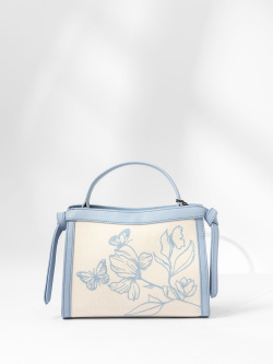 Мини-тоут Tosca Blu Lola Flower TS25VB371 light blue