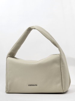 Сумка-хобо Di Gregorio gr9156 vitello latte argento