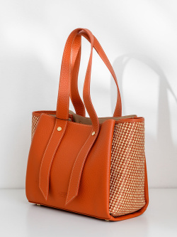 Шоппер Jadise Marica Big Straw jds158310-28 mattone