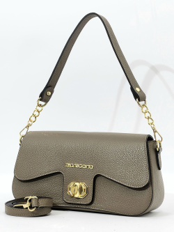 Сумка-багет Di Gregorio gr8836N vitello tortora oro