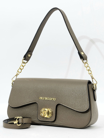 Сумка-багет Di Gregorio gr8836N vitello tortora oro