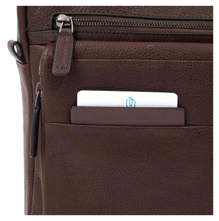 Портфель Piquadro Paavo CA4098S122/TM темно-коричневый натур.кожа