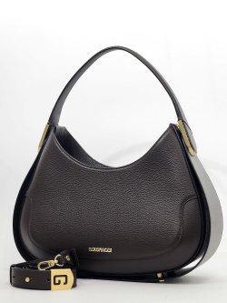 Сумка-седло Gironacci gir3152 vitello/calf t.moro/cuoio Сумка-седло Gironacci gir3152 vitello/calf t.moro/cuoio