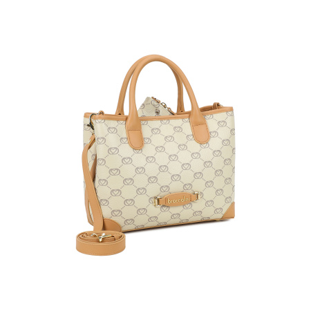 Сумка-тоут Braccialini Monogram B19050-PP 305 pelle beige