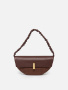 Сумка-седло Arcadia Moon ar4938 dollaro/raffia cognac