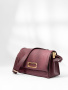 Сумка-багет Gironacci gir3251 velvet bordo
