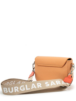 Сумка-седло Sara Burglar sb1341 caterina bufalo salmone/arancio