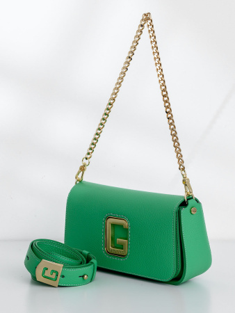 Сумка-багет Gironacci gir2290 vitello/calf menta/lilla