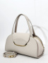 Сумка-боулер Gironacci gir3270 vitello/calf avorio/cuoio