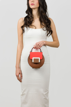 Мини-сэтчел Cromia It Iconic cr1405920 nocciola