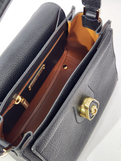 Сэтчел Gironacci gir3171 vitello/calf nero/cuoio