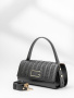 Сэтчел Gironacci gir3242 vitello/calf nero/cuoio