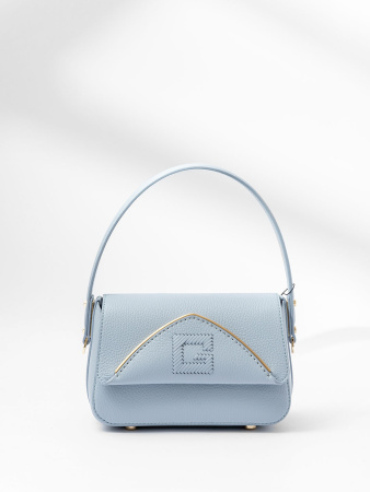 Мини-сэтчел Gironacci gir3340 vitello/calf nuvola/phard