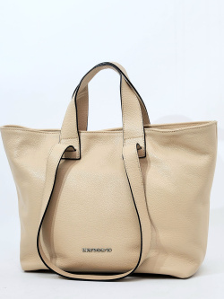 Тоут-шоппер Di Gregorio gr9001 vitello nude argento