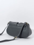 Сумка-седло Di Gregorio gr9013 vitello cenere oro