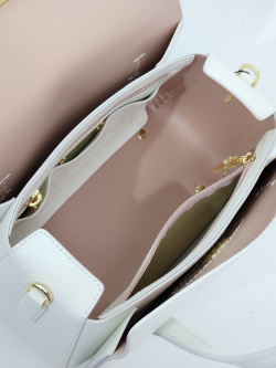Сумка-боулер Gironacci gir3132 vitello/calf bianco/phard
