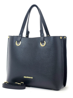 Шоппер Di Gregorio gr8906G vitello nero oro