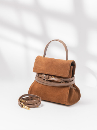 Сэтчел Steffalini st7001 scamosciato cuoio