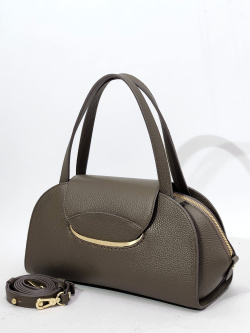 Сумка-боулер Gironacci gir3270 vitello/calf fossil/cuoio