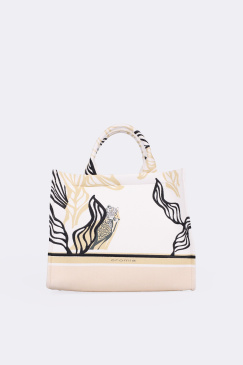 Сумка-тоут Cromia Jungle Noir cr1406311 bianco/nero