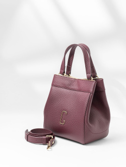 Мини-шоппер Gironacci gir3430 velvet bordo