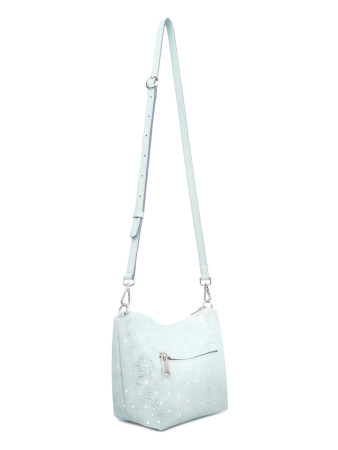 Мини-тоут Curanni cu2420 vitello goroh biruza