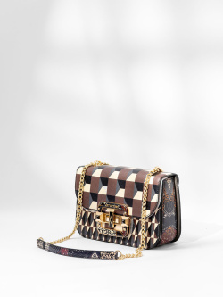 Мини-сэтчел Cromia It Deco cr1406073 mandorla