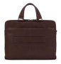 Портфель Piquadro Paavo CA4098S122/TM темно-коричневый натур.кожа