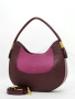 Сумка-седло Arcadia ar8602 zodiaco 2 vinaccia/magenta