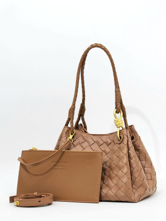 Мини-сумка Steffalini st5401 intrecciato cuoio