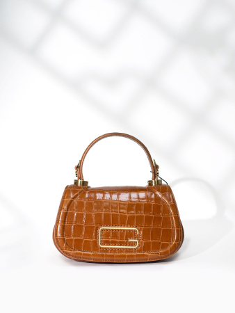 Мини-сэтчел Gironacci gir3140 rico lux/vitello cuoio/legno