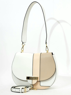 Сумка-седло Cromia Victoria cr1405961 bianco-crema