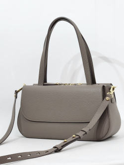 Сэтчел Gironacci gir3163 vitello/calf taupe
