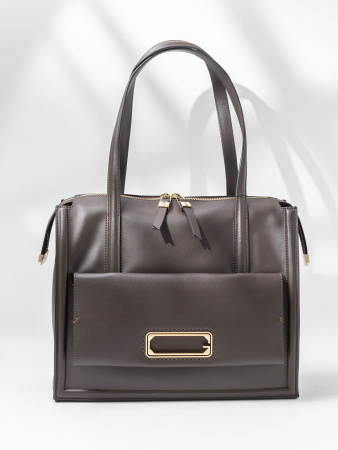 Сумка-тоут Gironacci gir3253 vitello soft/venere t.moro