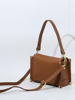 Мини-боулер Di Gregorio gr9192 vitello cuoio oro