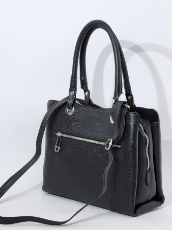 Сумка-тоут Di Gregorio gr2987 vitello nero argento