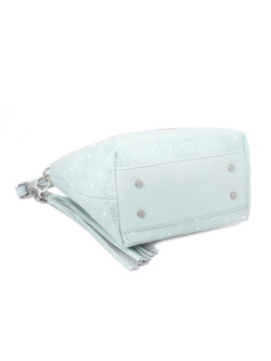 Мини-тоут Curanni cu2420 vitello goroh biruza