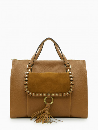 Сумка-боулер Ripani Smeraldo rp3863ON 00039 biscotto