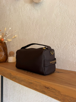 Сумка-боулер Ermanno Scervino Lisa sce12402313 dark brown