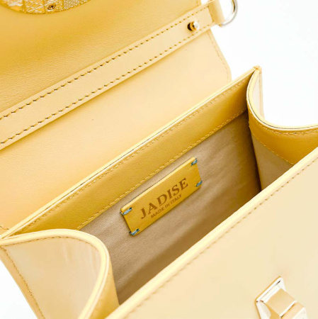 Мини-сэтчел Jadise Sofia Trina jdsB138 T435 C2 giallo burro