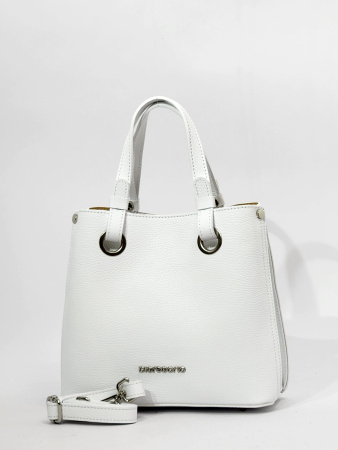 Мини-шоппер Di Gregorio gr8906P vitello bianco argento