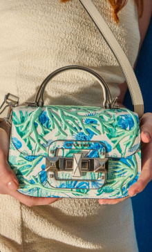 Мини-сэтчел Cromia It Coralia cr1406252 cristallo