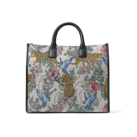 Шоппер Braccialini Jacquard B17775-TY 2499 tessuto/poliestere grigio/multi