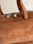 Сумка-боулер Christian Villa cv06655 tennessee cuoio/borchie silver