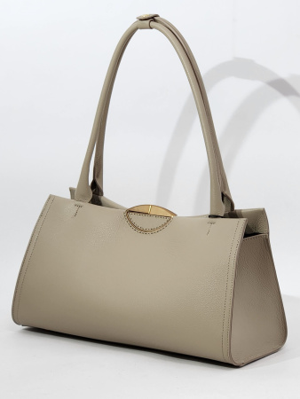 Сумка-тоут Carlo Salvatelli cs806 fiore taupe