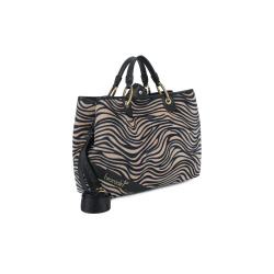 Шоппер Braccialini Beth Animalier B18570-YY O03 polisynt zebra