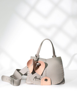 Мини-сэтчел Renato Angi ra2705036-995 grigio/rosa