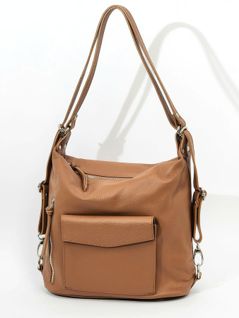 Сумка-рюкзак Steffalini st1353 vitello cuoio