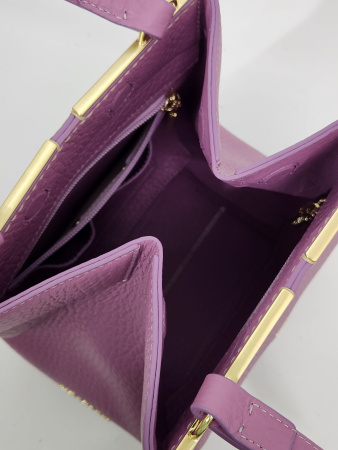 Мини-шоппер Gironacci gir3430 velvet orchidea